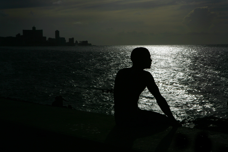 After A Storm : Sea Front Havana : Cuba