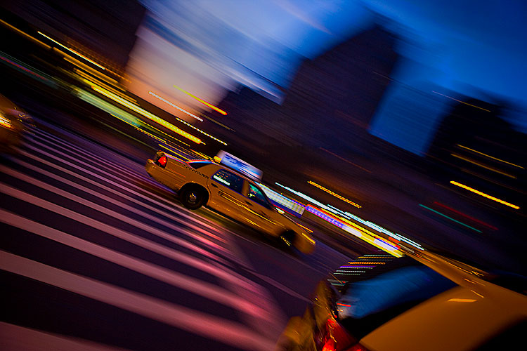 Sunset Taxis : 23rd St and 8th Av : NYC