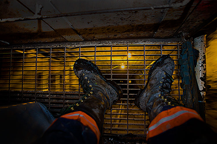 In my Work Boots : Coal Mine : West Virginia