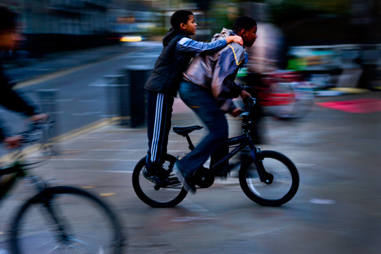 Bike Kids : London Fields Hackney : London