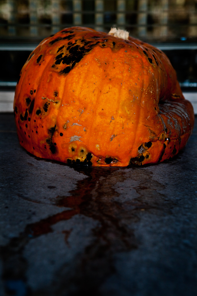 Doorstep Pumpkin of Death : London : UK