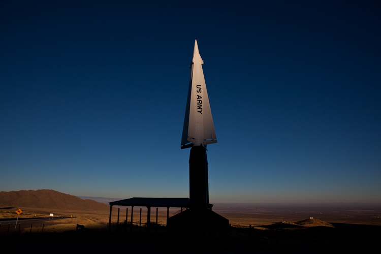 Missile Monument : White Sands Missile Range : New Mexico