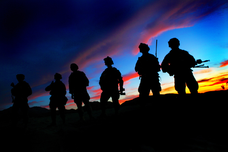 Band of Brothers : US Soldiers NTC : California