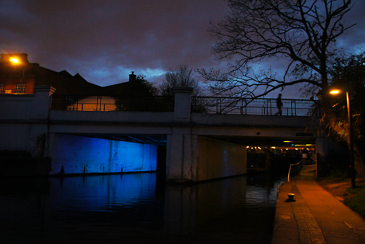 The Bridge at Camden Lock : North London : UK