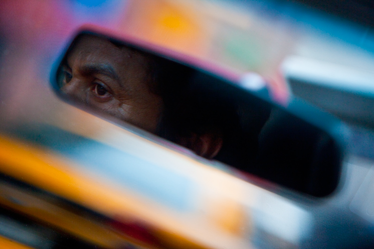 Looking Back : New York Taxi Driver : USA