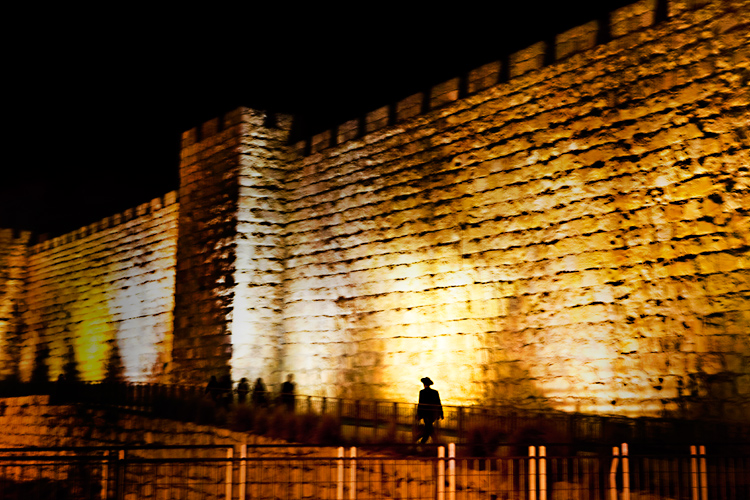 Old City Wall : Jerusalem : Israel