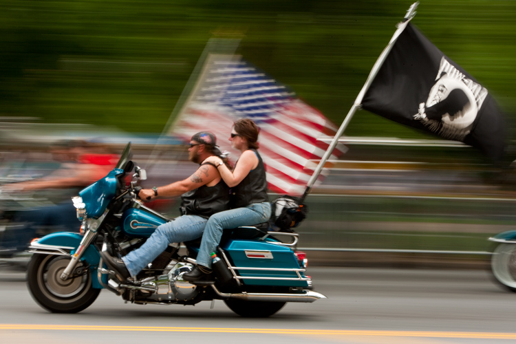 Is that Palin On the Back : Rolling Thunder : DC