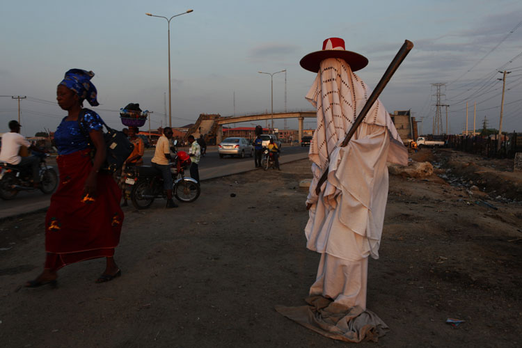Eyo Masquerade : Lagos : Nigeria