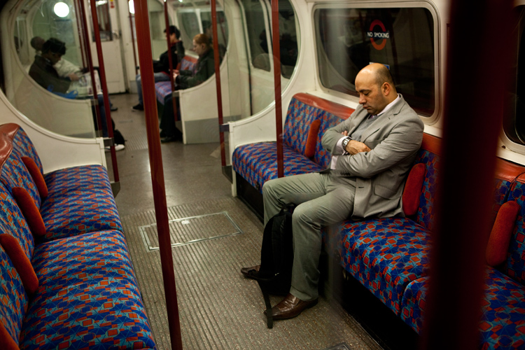 Chilled Afternoon on the Tube : Bakerloo Line : London