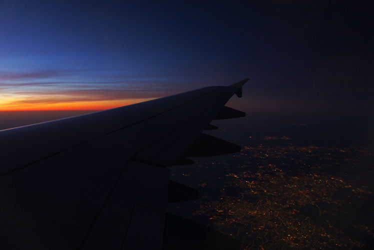 Dawn Light Wings Over Germany : Time for Sleep 
