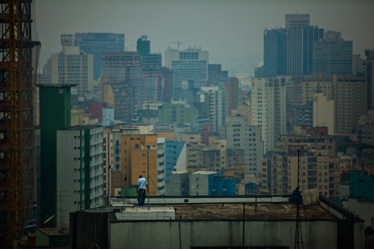 Hot Tin Roof : Sao Paulo City Scape : Brazil
