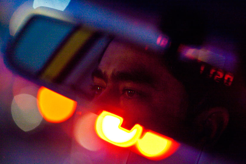 Eyes on the Road Ahead : New York City Taxi Driver : NYC