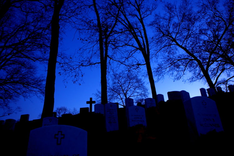 Blue Cross : Arlington National Cemetery : Virginia