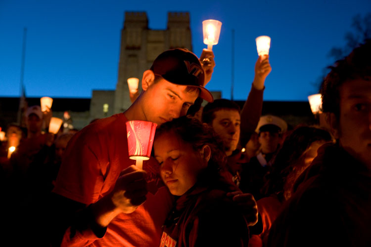 Candlelight Vigil : Virginia Tech : Blacksburg Virginia