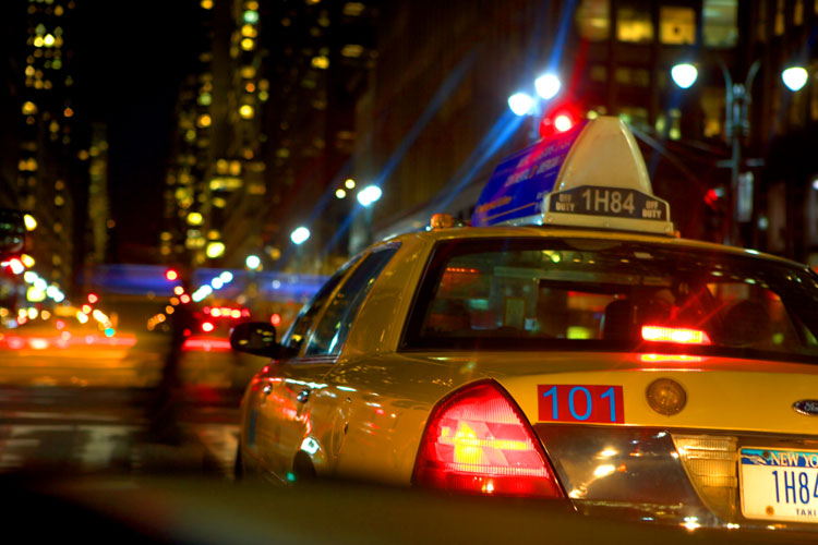 Taxi 101 : Heading North on 3rd Av : NYC