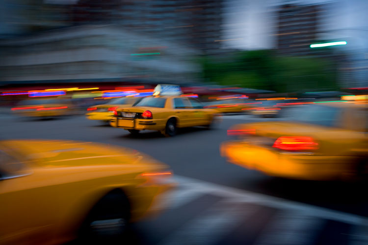 Taxi Speed : 23rd St and 8th Av : NYC
