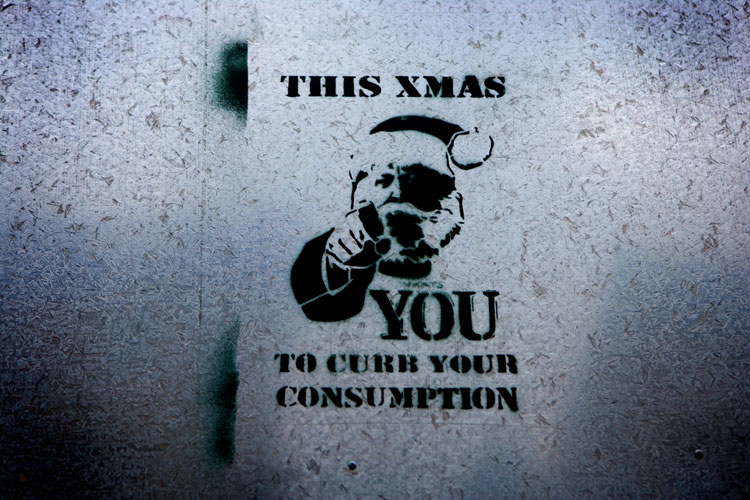 Marxist Santa : Oxford UK : Posted DC
