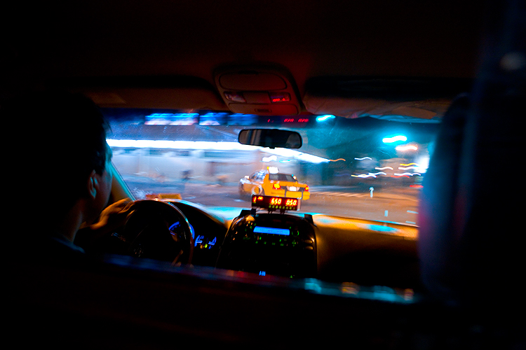 Mini Van Taxi - Out of the Blue : Manhattan : NYC