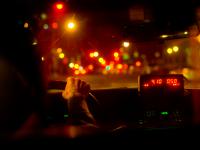 Taxi Home : Soho : NYC