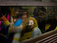 Nightmare Before Halloween : C Train 23rd St Subway Sta : NYC