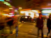 Brits Like a Drink - London Cab Friday Night : Shaftesbury Avenue : London