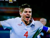 England Captain Steven Gerrard Scores : England v USA : SA