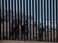 Staring and Urinating into America : Mexico/USA Border : Tijuana / California