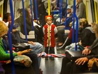 Future King on Tube Shock : Picadilly line : London Tube