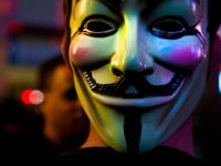 Guy Fawkes Mask #3 : Occupy Wall St Protesters in Times Sq : New York City