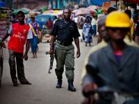 Security Cop : Lagos Suburbs Market : Nigeria