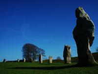 Avebury Stone Circle : Wiltshire : UK