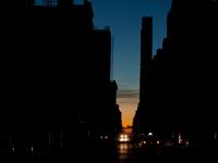 Dawn in Blackout Manhattan : 23rd St : NYC