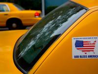 God Bless America Taxi : 23rd and 9th Av : NYC