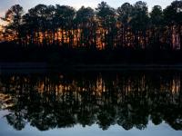 Reflections of a Hidden Sunset : Whittman : Maryland