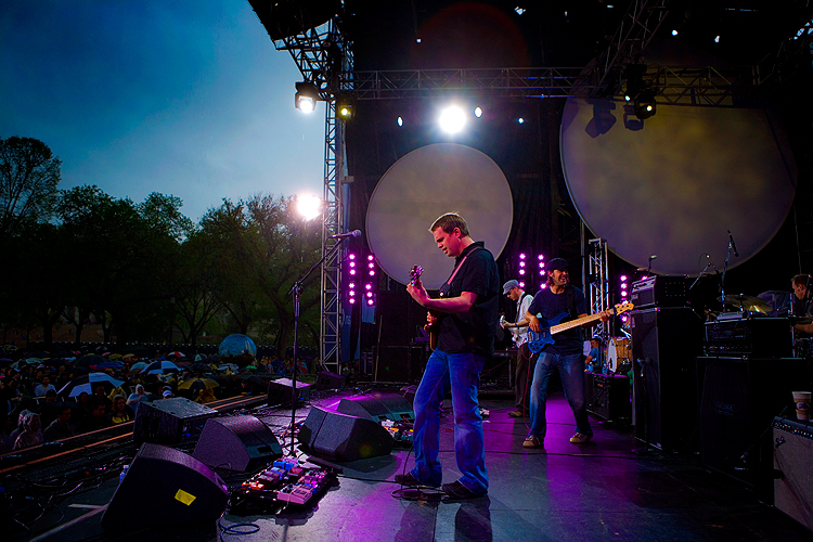 Umphrey\'s McGee Perform : Earth Day On The Mall : DC