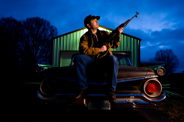 Steve Gun Owner and Fifties Car Enthusiast : Cowan : Tennessee