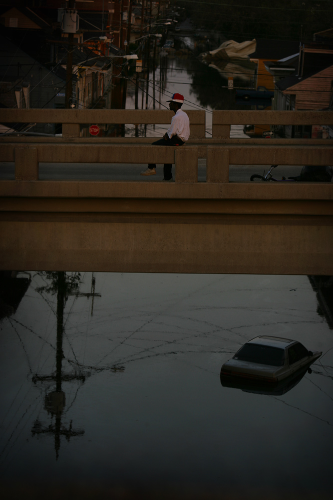 Aftermath of Hurricane Katrina : New Orleans : USA