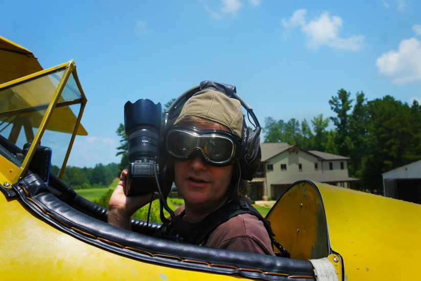 Jez Coulson as Second World War Navy Pilot : Marietta : Georgia