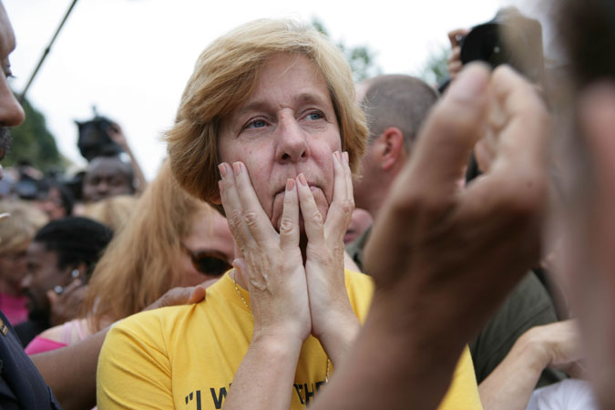 Cindy Sheehan, anti war protest DC