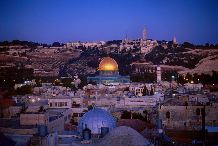 The Holy City :  Old City of Jerusalem : Israel